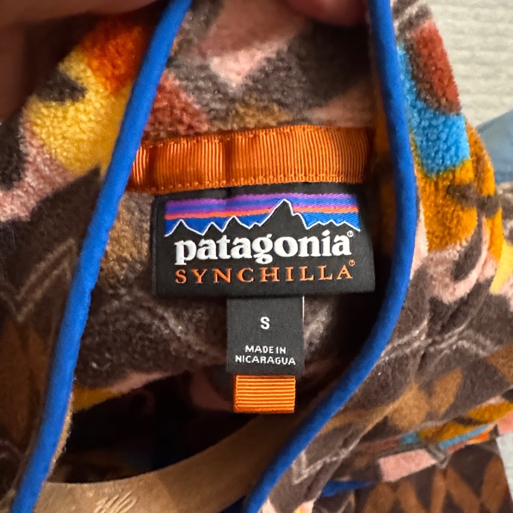 Patagonia Multicolor Patterned Fleece Pullover - Picture 4 of 4
